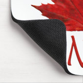 カナダマウスパッドレッドカナダメープルリーフマウスパッド マウスパッド (コーナー)