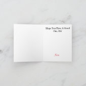 カナダマウンテおもしろいィーカナダデイカード カード (内部)