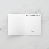 カナダマウンティアイコン&ミストルートクリスマスカード カード (内部)