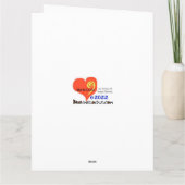 カナダマウンティシルエットビッグリタイアメントカード サンキューカード (裏面)