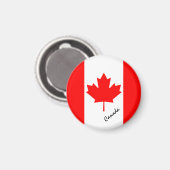 カナダマグネット、旅行/スポーツ、カナダ国旗 マグネット (正面/裏面)