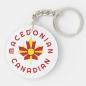 カナダマケドニアルーツ キーホルダー (裏面)