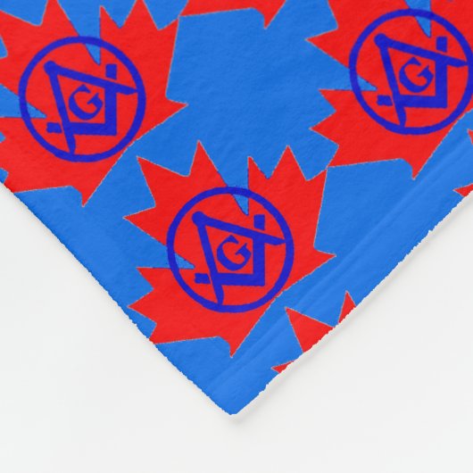 カナダマソニック フリースブランケット (角)