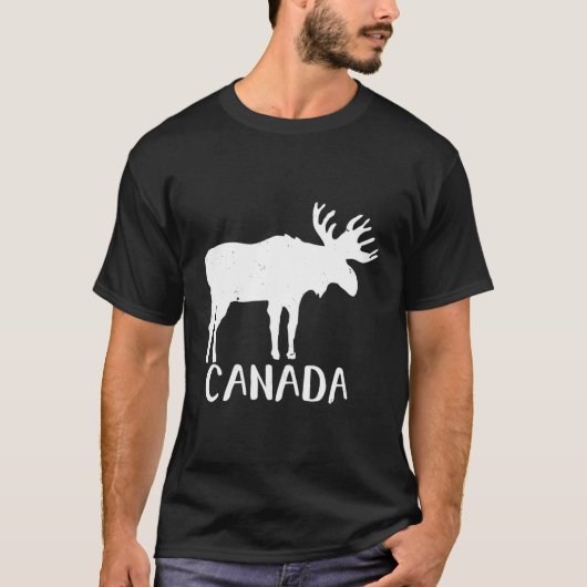 カナダムースカナダムース恋人 Tシャツ (正面)