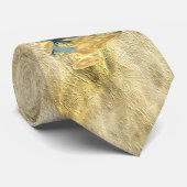 カナダムース&ムーンオンテクスチャード紙ルックタイ ネクタイ (ロール)