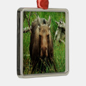 カナダムース メタルオーナメント (右)