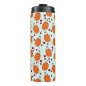 カナダメープルシロップ模様 タンブラー (正面)