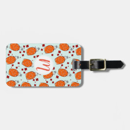 カナダメープルシロップ模様 ラゲッジタグ