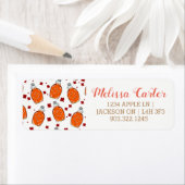 カナダメープルシロップ模様 ラベル (インサイチュ)