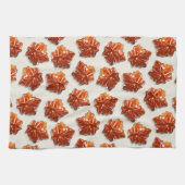 カナダメープルシロップ飴パターン キッチンタオル (横)