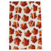 カナダメープルシロップ飴パターン ミディアムペーパーバッグ (正面)