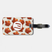 カナダメープルシロップ飴パターン ラゲッジタグ (裏面横)