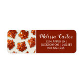 カナダメープルシロップ飴パターン ラベル (正面)