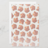 カナダメープルシロップ飴パターン 便箋 (正面/裏面)