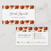 カナダメープルシロップ飴パターン 名刺 (正面/裏面)