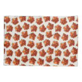 カナダメープルシロップ飴パターン 枕カバー (裏面)