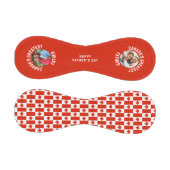 カナダメープルリーフカナダ国旗の父の日 野球ボール (パネル)