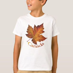 カナダメープルリーフキッドのTシャツカナダ土産 Tシャツ