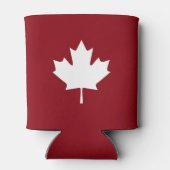 カナダメープルリーフクーラーボックス – 反転カラー 缶クーラー (裏面)