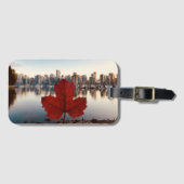 カナダメープルリーフラゲージタグ ラゲッジタグ (正面横)