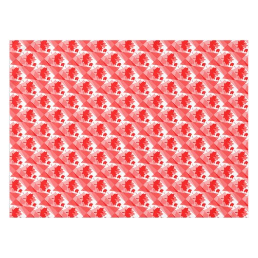 カナダメープルリーフレイヤスタイルカナダ テーブルクロス (正面(横))