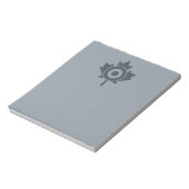 カナダメープルリーフローンデルモダングラフィック ノートパッド (回転)