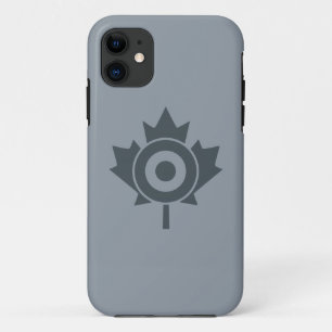 カナダメープルリーフローンデルモダンラベル iPhone 11 ケース