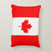 カナダメープルリーフ国旗 アクセントクッション (裏面(縦))