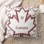 カナダメープルリーフ装飾用クッション クッション (ブランケット)