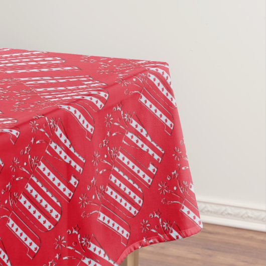 カナダメープルリーフ7月ハッピーカナダデー テーブルクロス (インサイチュ)