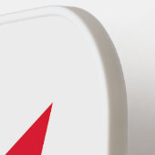 カナダメープルリーフ ピックルボールラケット (左詳細)