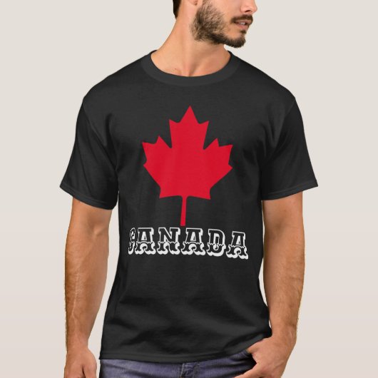 カナダメープルリーフ – CANADA DAY Tシャツ (正面)