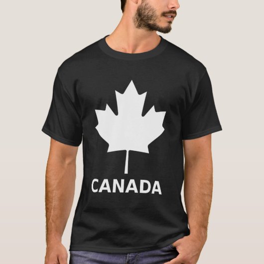 カナダメープルリーフ Tシャツ (正面)
