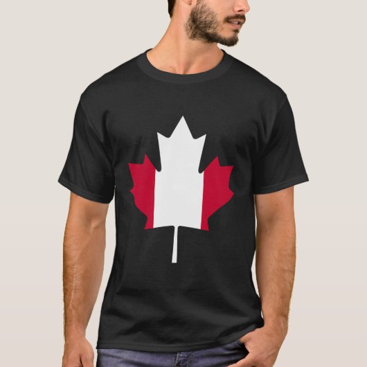 カナダメープルリーフ Tシャツ (正面)