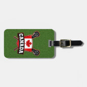 カナダラクロスラゲージタグテンプレート ラゲッジタグ (正面横)