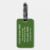 カナダラクロスラゲージタグテンプレート ラゲッジタグ (裏面縦)