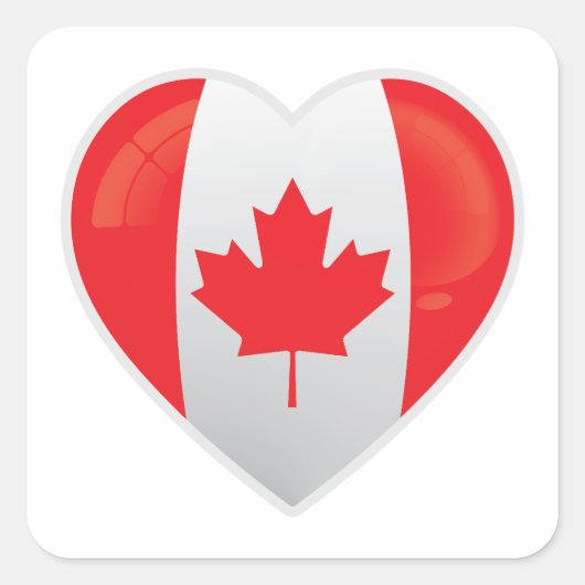 カナダラブアイコン スクエアシール (正面)
