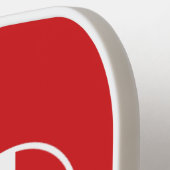 カナダラブカスタム文字 ピックルボールラケット (左詳細)