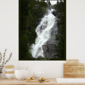 カナダランドスケープウエストコーストフォレストアートプリント ポスター (キッチン)