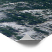 カナダランドスケープバンフロッキーマウンテンズプリント ポスター (角)