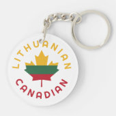 カナダリトアニアルルーツ キーホルダー (裏面)
