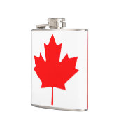 カナダレッドメープルリーフフラスコ国旗 フラスク (左)