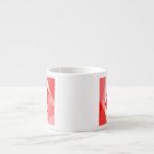 カナダレッドメープルリーフレイヤスタイルカナダ エスプレッソカップ (正面)