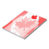 カナダレッドメープルリーフレイヤスタイルカナダ ノートパッド (回転)