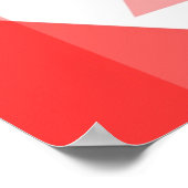 カナダレッドメープルリーフレイヤスタイルカナダ ポスター (角)