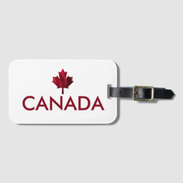 カナダレッドメープルリーフ ラゲッジタグ