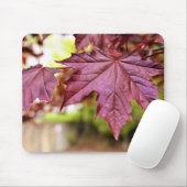 カナダレッドメープル葉ズ マウスパッド (マウス)