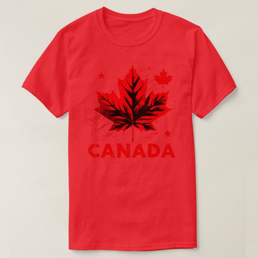 カナダレトロ美学 Tシャツ (デザイン正面)