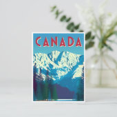 カナダヴィンテージトラベルライトハウスレトロアルベルタ ポストカード (スタンド正面)