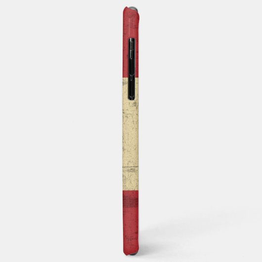 カナダヴィンテージ国旗動揺して Case-Mate iPhoneケース (裏面/左)